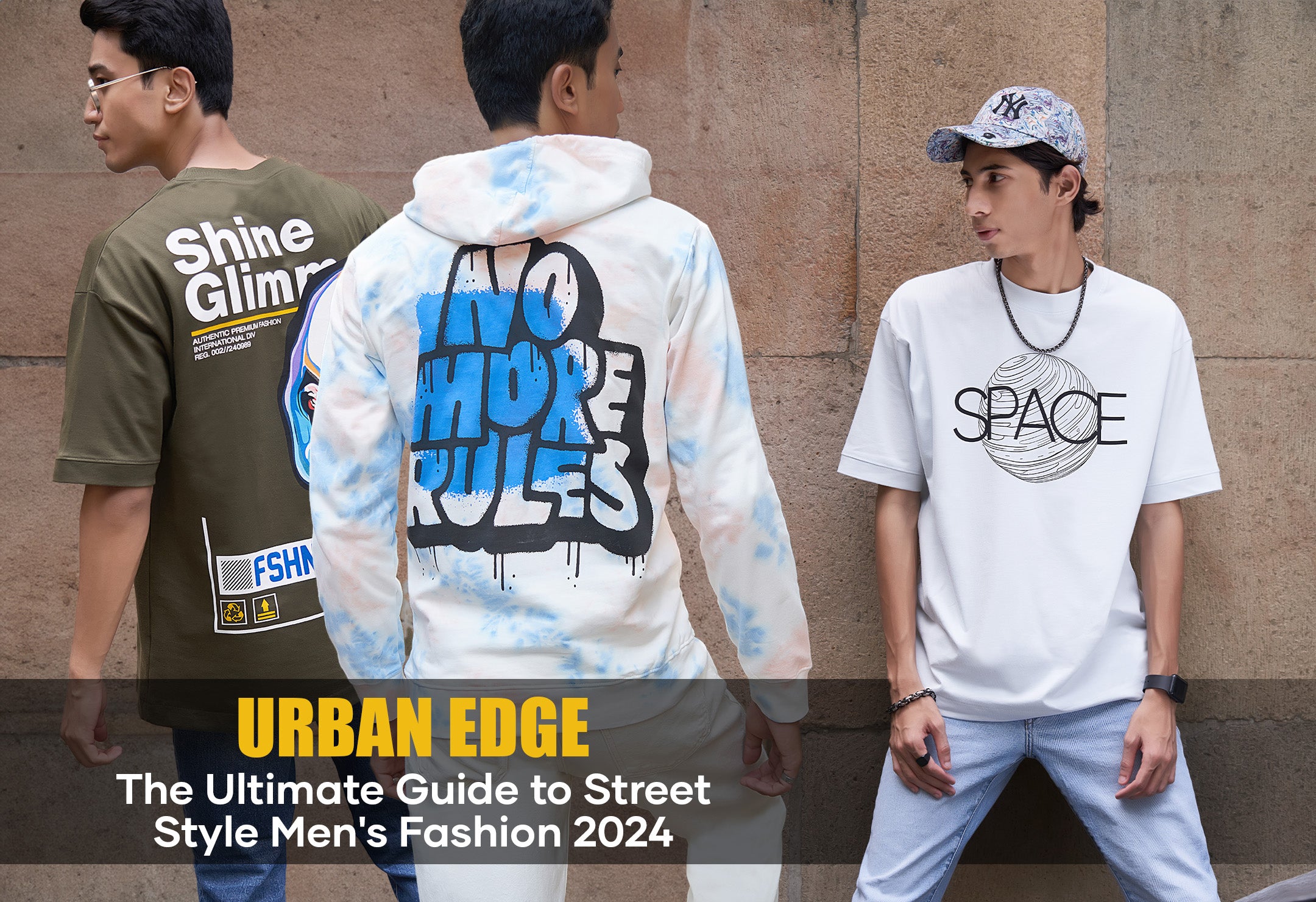 Urban Edge: The Ultimate Guide to Street Style Men's Fashion 2024