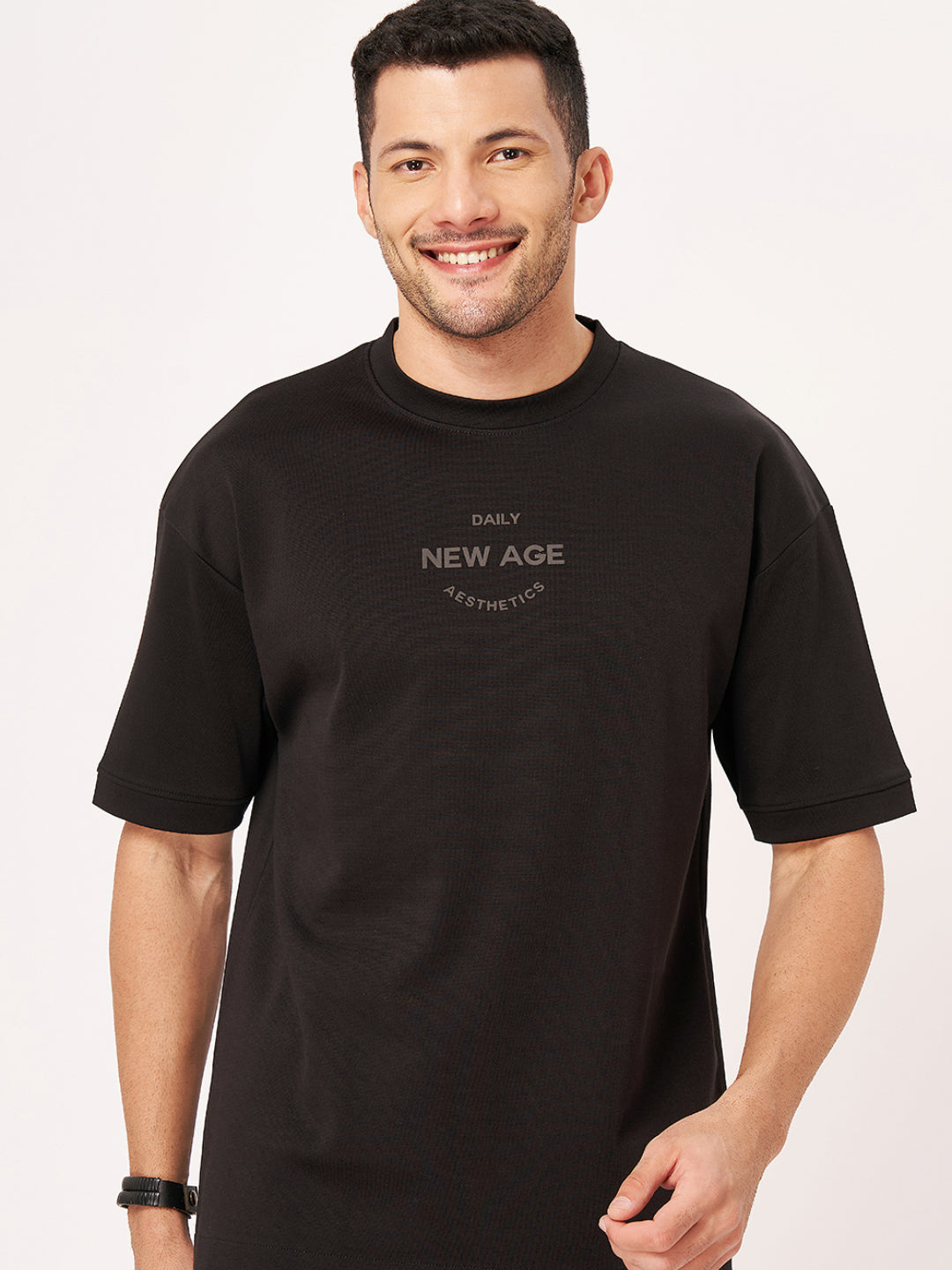 E.T. Black Graphic Print T-Shirt main image 0