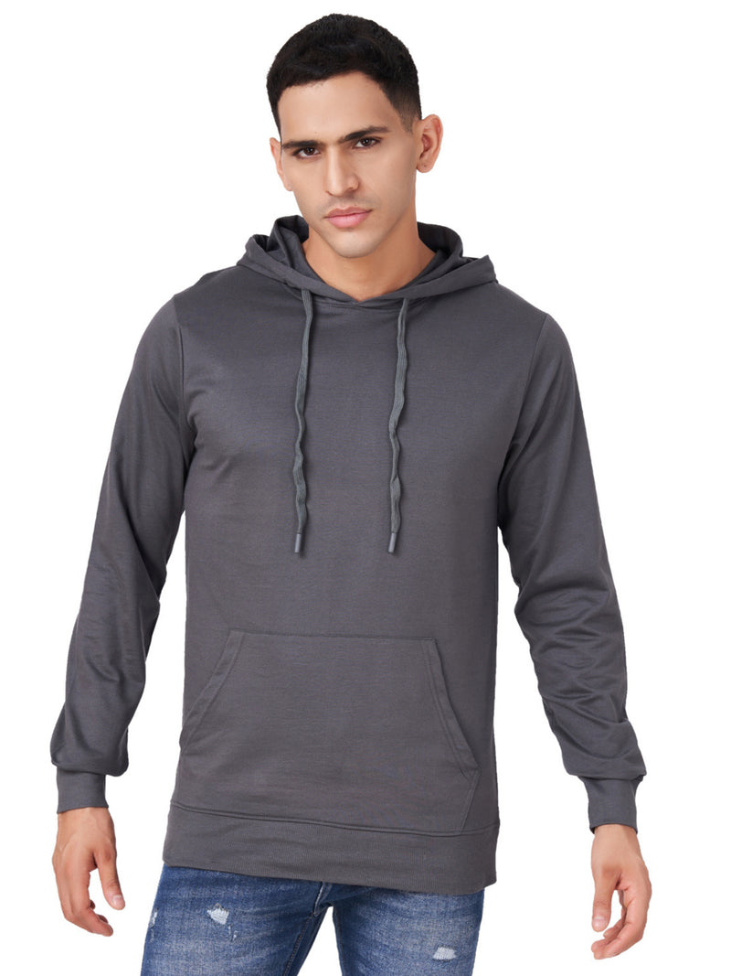 Solid Full Sleeve Hoodie