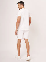 Round Neck Half Sleeve T-shirt And Shorts Co-Ord Set