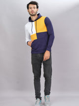 Colour Blocked Full Sleeve Hoodie