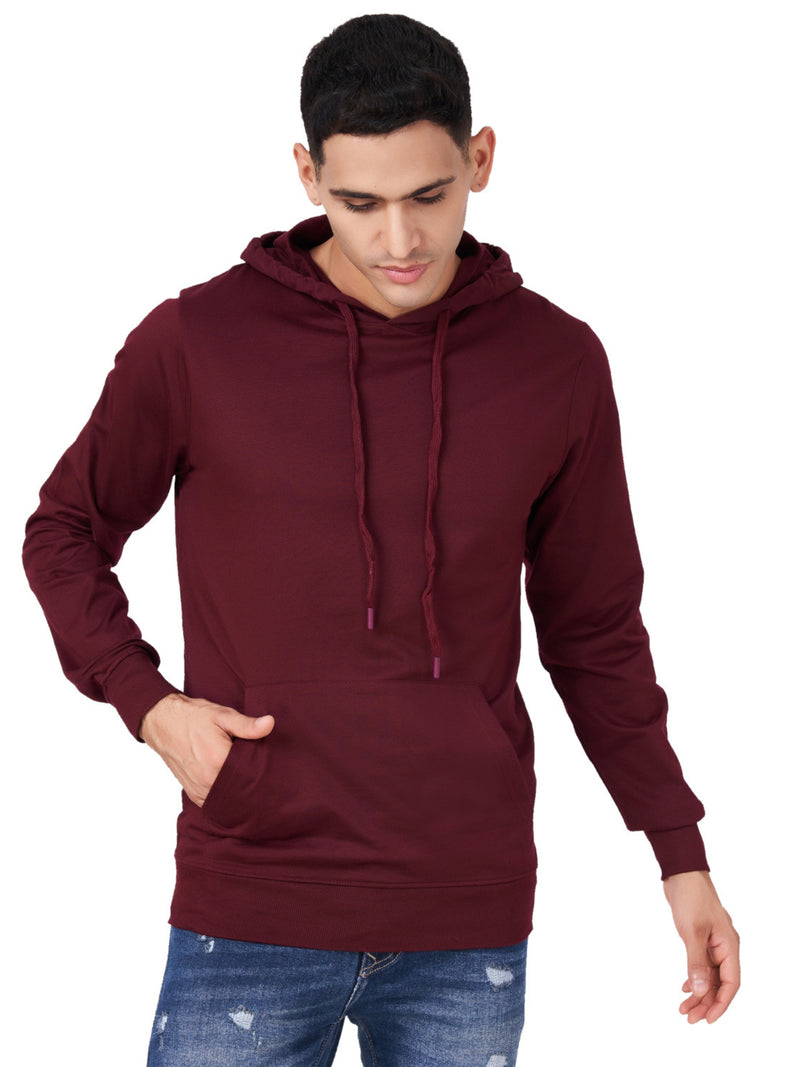 Solid Full Sleeve Hoodie