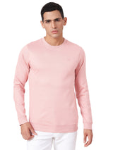 100% Cotton Round Neck Solid Regular Fit Full Sleeve Sweatshirt