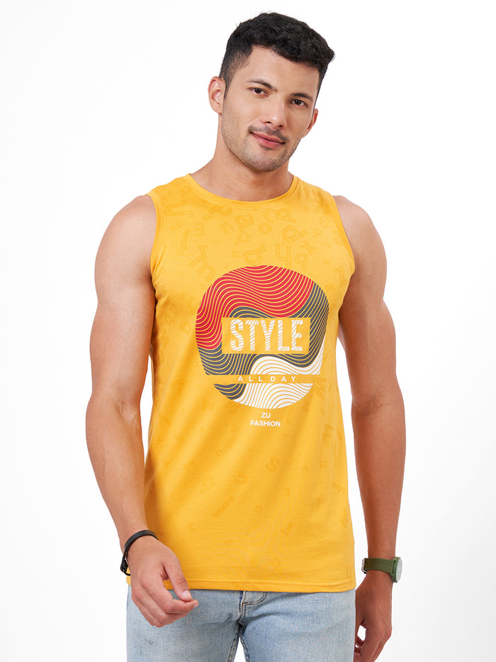 Sleeveless T-shirt for men