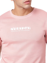 Baby Pink T-shirt And Shorts Co-Ord Set
