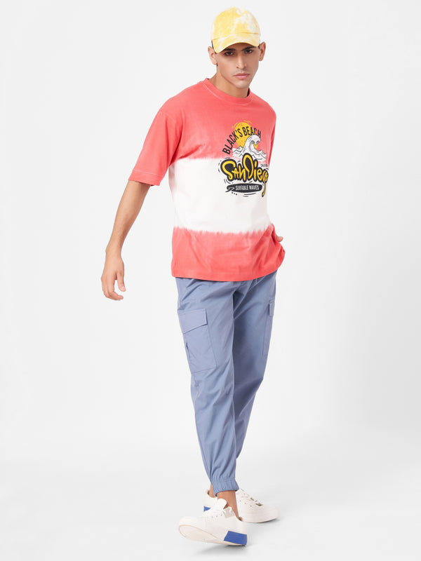 Dark Red Tie Dye T-shirt