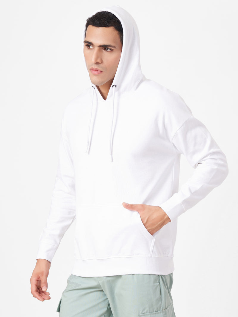 Solid Oversized Full Sleeve Hoodie