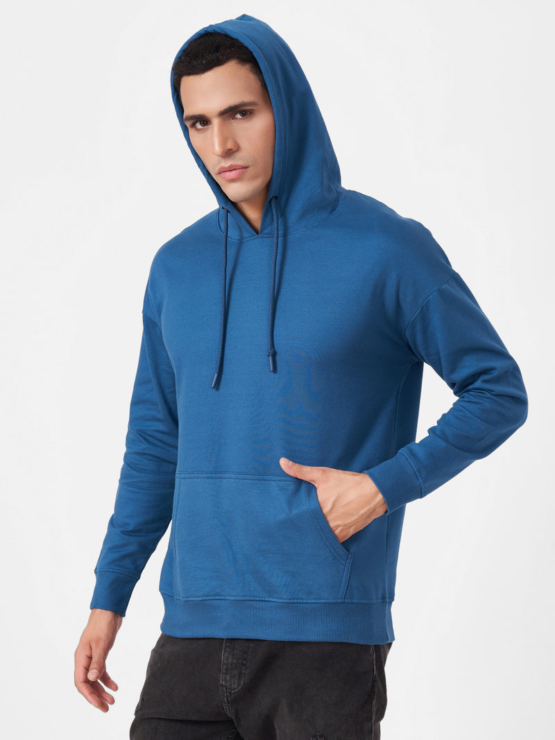 Solid Oversized Full Sleeve Hoodie