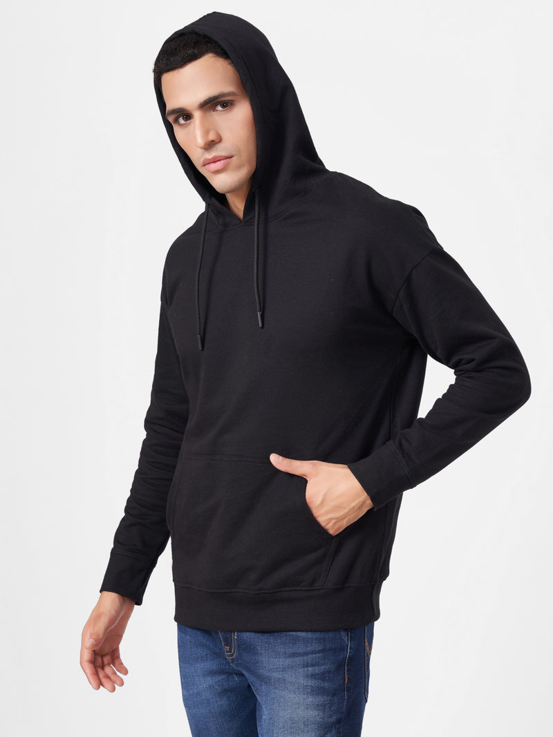 Solid Oversized Full Sleeve Hoodie