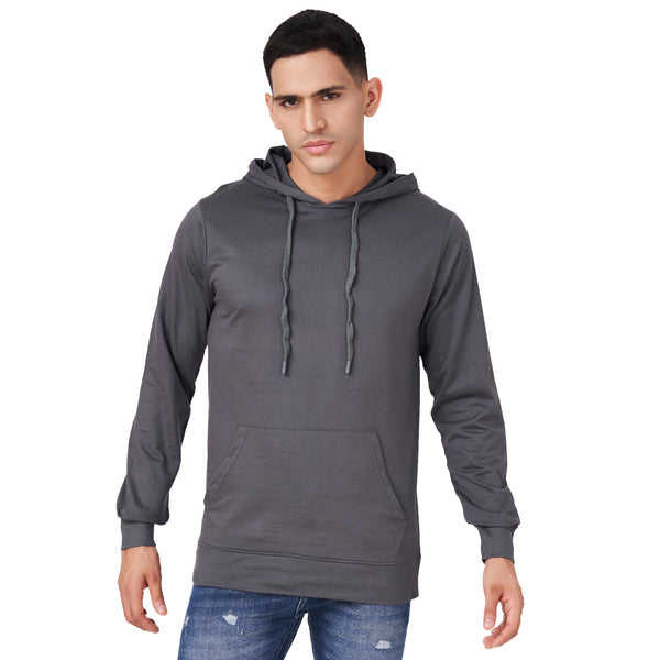 Solid Full Sleeve Hoodie