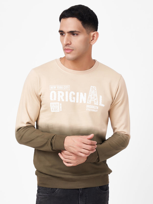 100% Cotton Printed Full Sleeve Sweatshirt