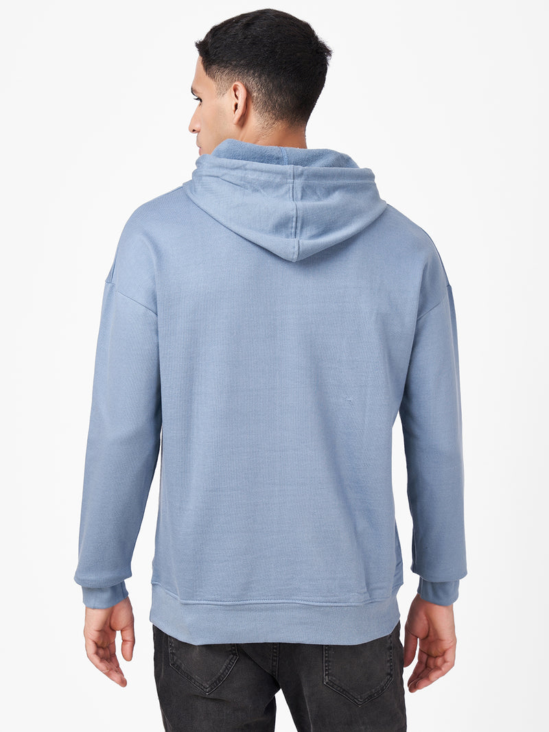 Solid Oversized Full Sleeve Hoodie