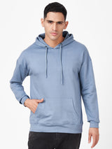 Solid Oversized Full Sleeve Hoodie