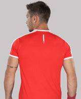 ZU Men's Half Sleeves Sports Gym T-Shirt
