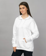 ZU Womens Over Size Neck Sweatshirt