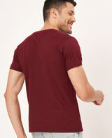 Printed Round Neck Half Sleeve T-shirt