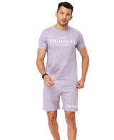 Round Neck Half Sleeve T-shirt And Shorts Co-Ord Set