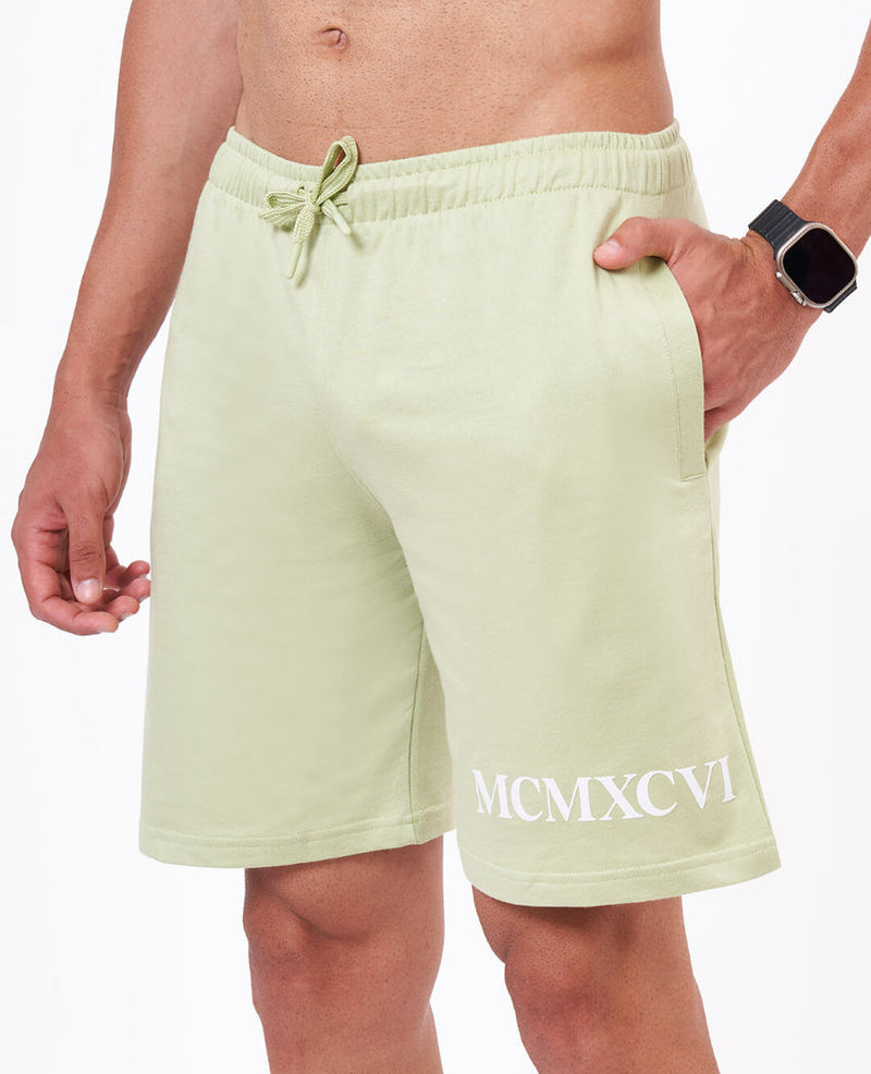 ZU Men's Half Sleeve Typography Co-ord Set