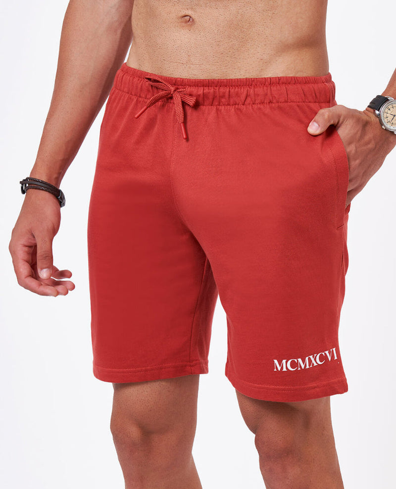 ZU Men's Half Sleeve Typography Co-ord Set